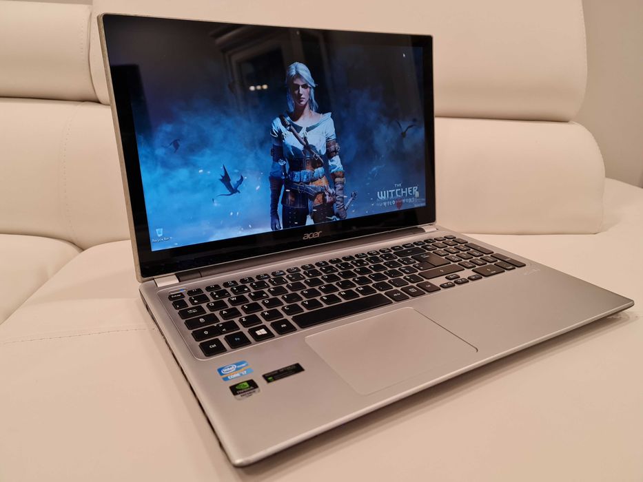 laptop gaming Acer, intel core i7- video nvidia, led touchscreen