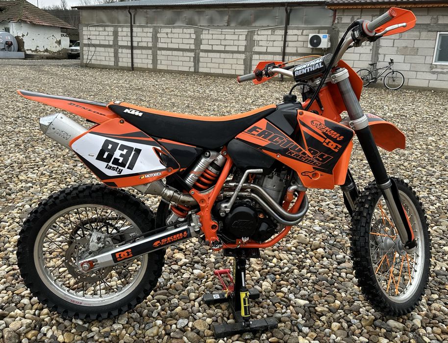 Vând ktm 525 sx stare impecabila