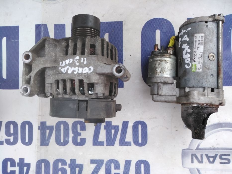 Electromotor, alternator, Opel Corsa D, 1.3 CDTI, import Germania