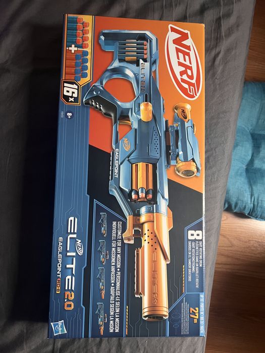 Автомат/пистолет/оръжие NERF Elite 2.0 с 16 гумени патрони