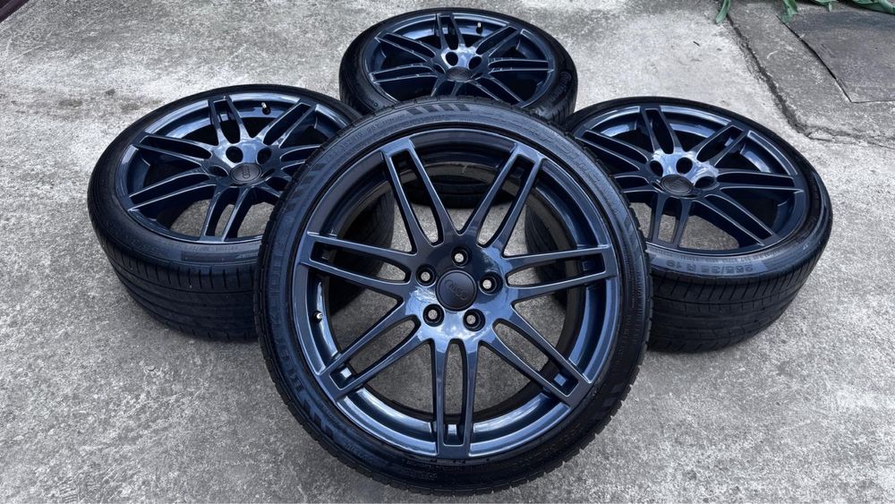 Jante R19 Audi/Vw 5x112 Et:52 butuc:66,6mm Model LeMans fara Anvelope