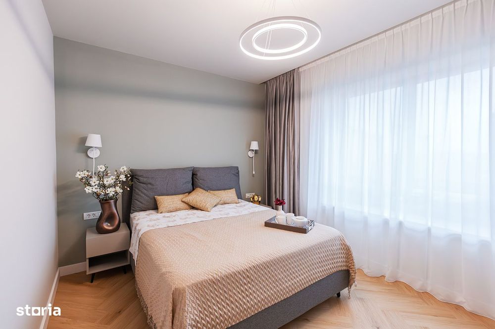 AFI Home North-2 camere,mobilat&utilat,prima inchiriere,+1 loc parcare