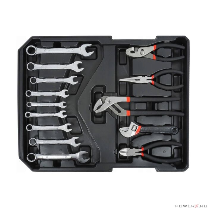 Troller (set) trusa de scule, chei cu 154 de piese Notig