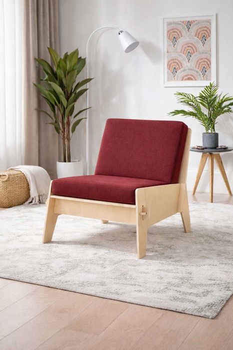 Стильное дизайнерское кресло для уютного интерьера