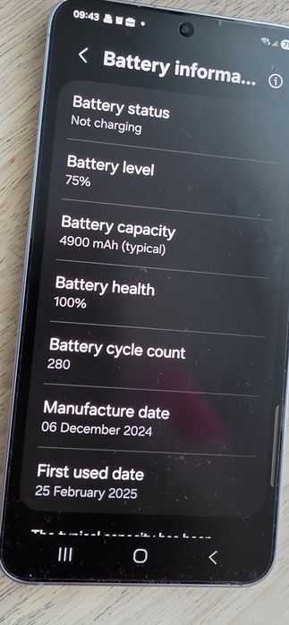 Vand Samsung S25 plus, stare perfecta