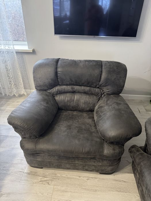 Диван на металокаркасе и кресло