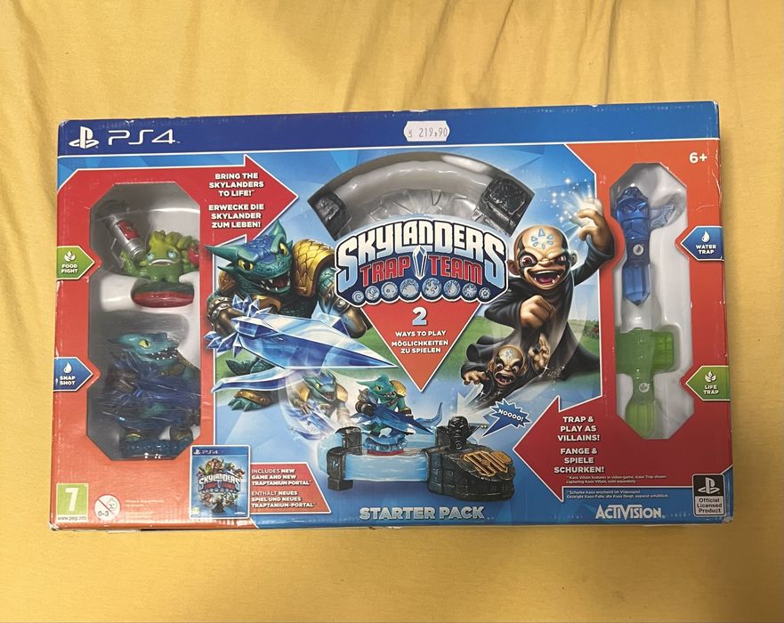 Skylanders Trap Team Ps4 Full Box