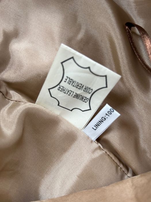 ARMA страхотна бутикова кожена дамска пола