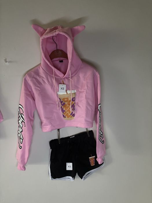 Модерен дамски комплект от три части , налични размери XS,S, M,L,XL