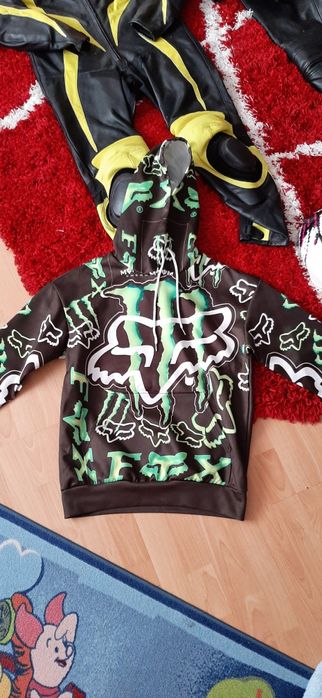 Hanorac fox monster energy marime S nou moto motocicleta