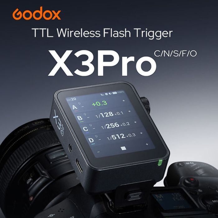 Godox X3Pro Canon TTL Синхронизатор Trigger Sony