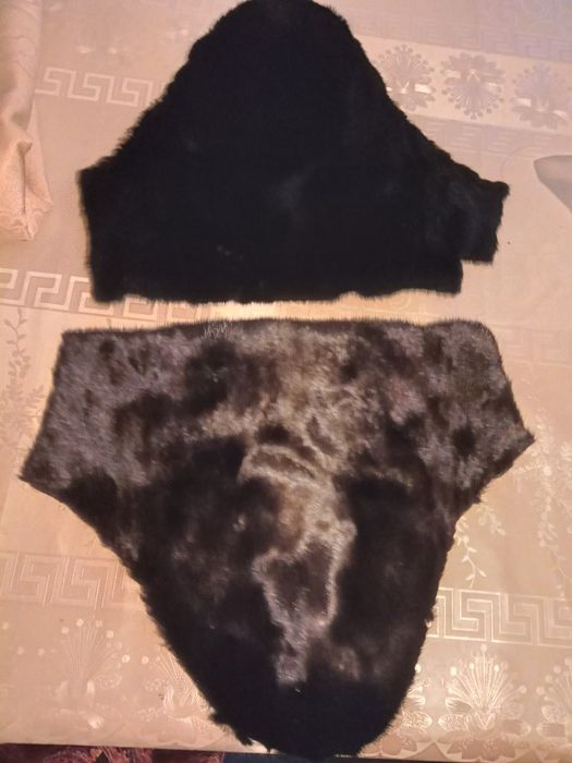 Кусочки норковую мех