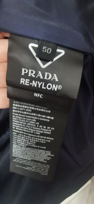 Prada пуховик мужской