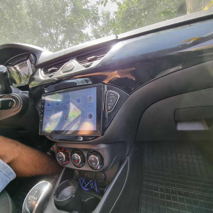 Navigatie android Opel Corsa Waze YouTube GPS BT USB