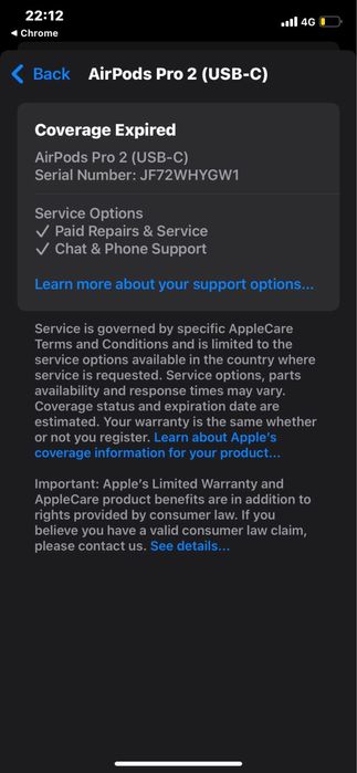 Airpods pro 2, cu factura