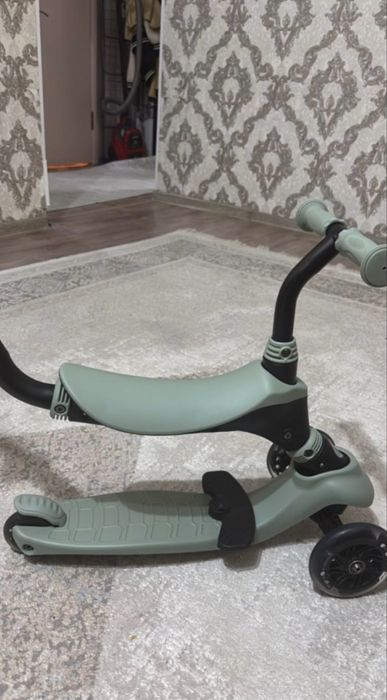 Самокат серый раскладной