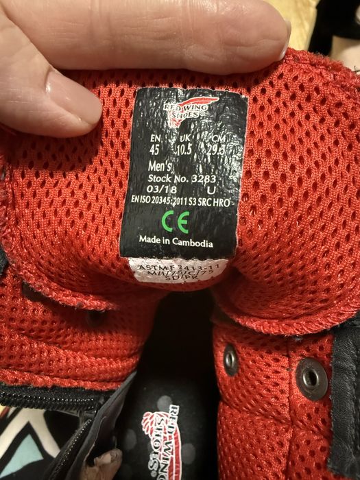 Зимняя спецботинка от red wings