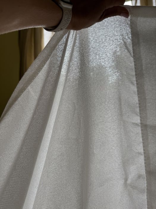 Draperii semiopace albe 140x240