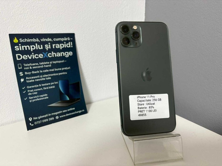 iPhone 11 Pro Green 85% 256 GB * Garantie *Buy Back * deviceXchange