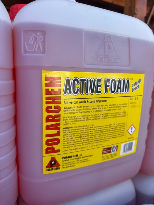 Spuma activa BIO POLARCHEM 23kg-1L+100L apa-Spuma gel fara soda.