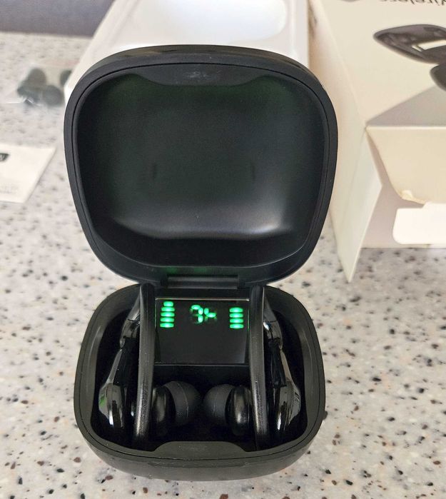 Căști Wireless TWS Bluetooth model MD03 prindere după ureche over-ear