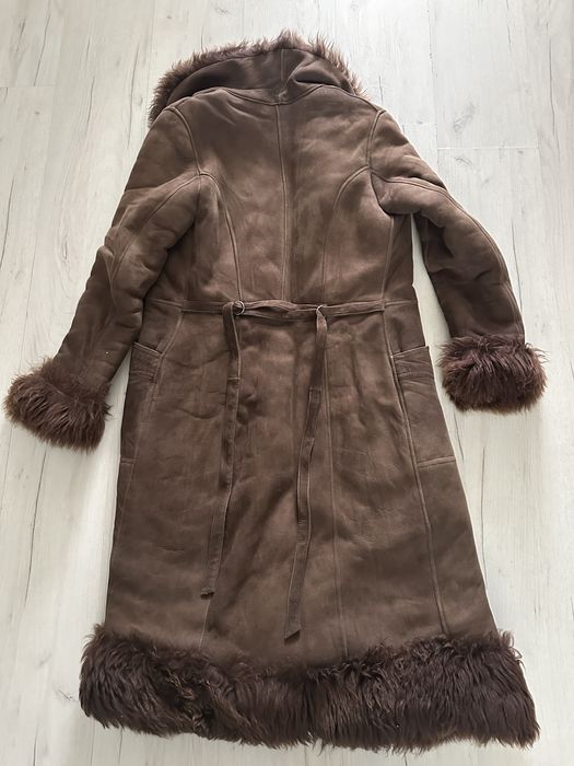 Дамски агнешки  кожух