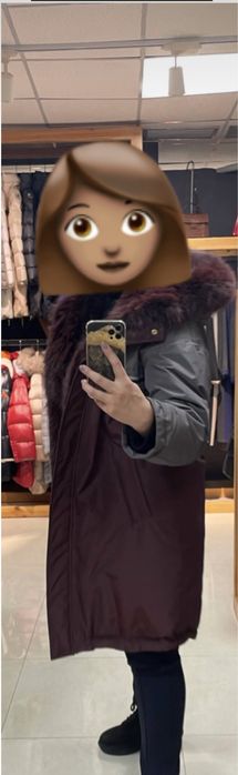 Парка куртка зимняя женская размер М