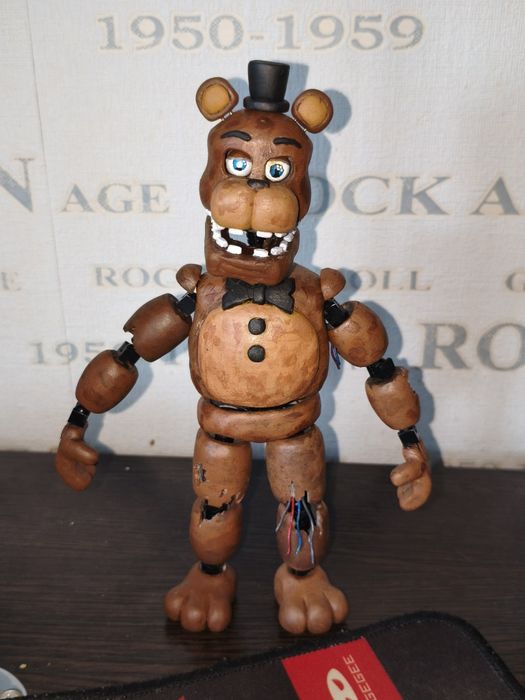 Фигурка ручной работы withered freddy