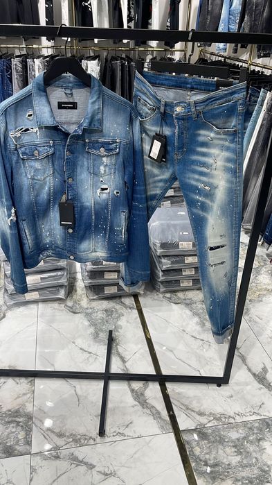 Дънкови якета Dsquared2 / Black Island