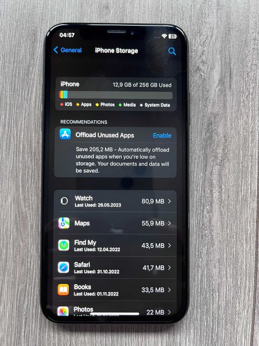[VAND] Iphone 10 - 256GB - FARA incarcator / cablu - ecran nou