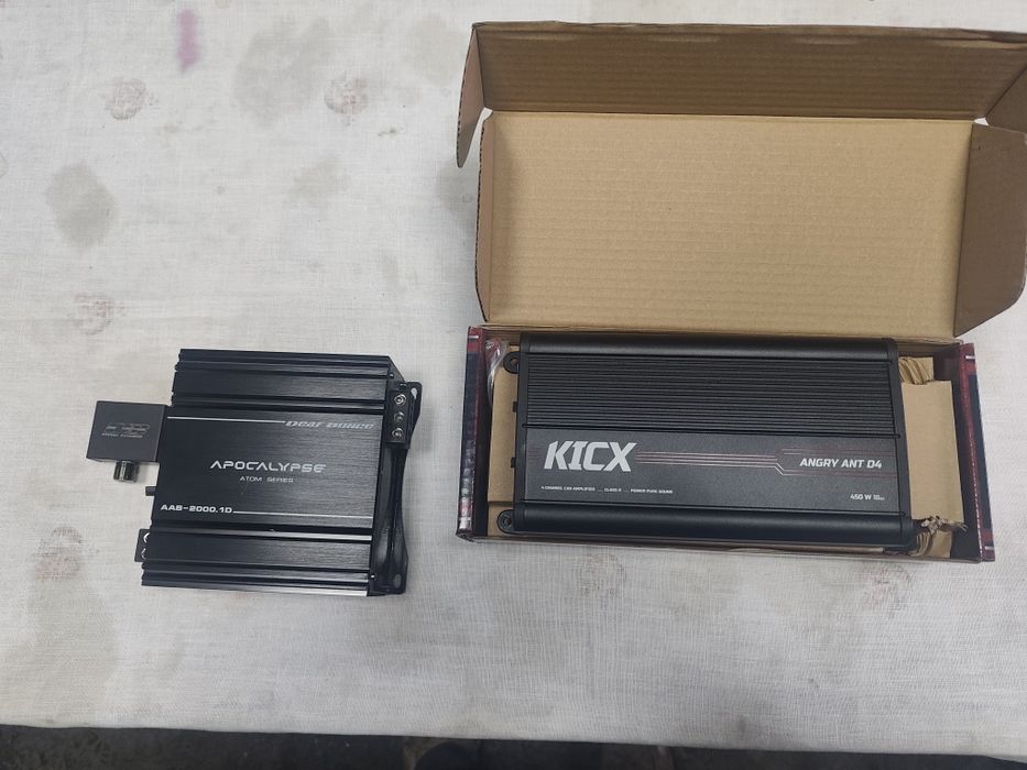 Усилитель apocalypse и kicx