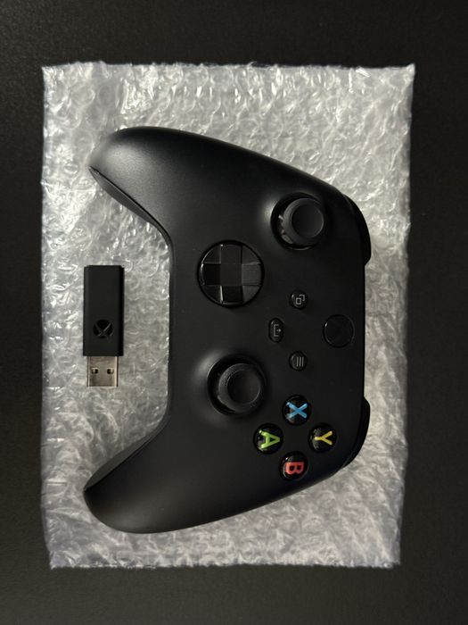 Controller Xbox cu adaptor wireless PC