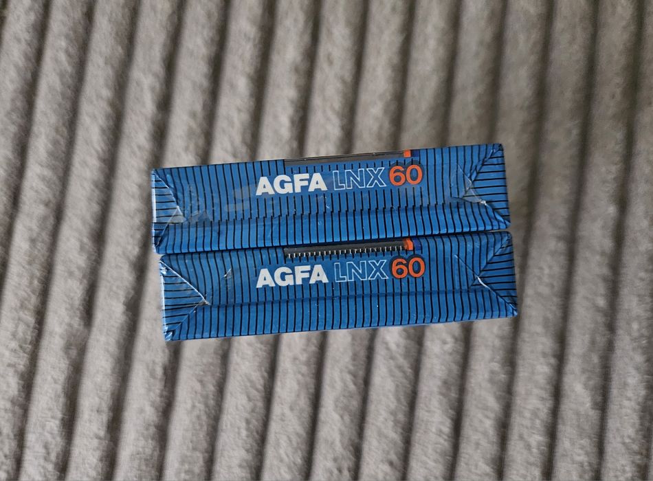 2 Casete Audio AGFA LNX 60
