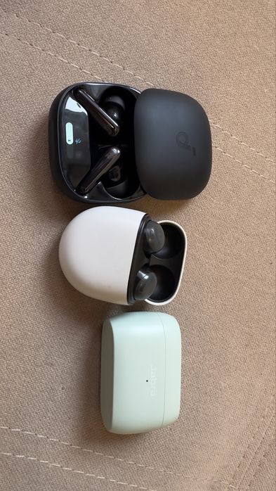 Anker Liberty 4 pro,Google Pixel Buds Pro Casti, Jabra Elite 4 active