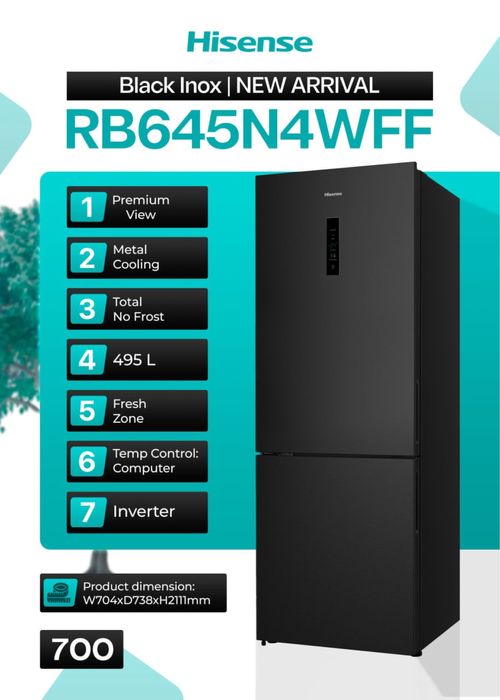 Холодильники Hisenese RB645N4WFF