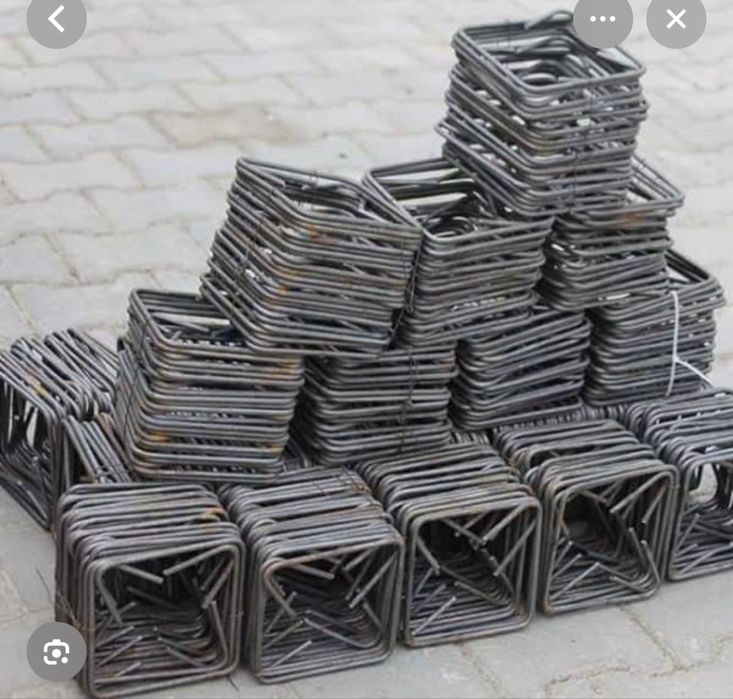 2 Lei Etrieri 20x20 Fi0.8 Striat