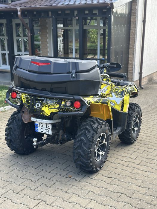 Can-am Outlander 1000 XT inmatriculat nr negre ( nu cf polaris segway )