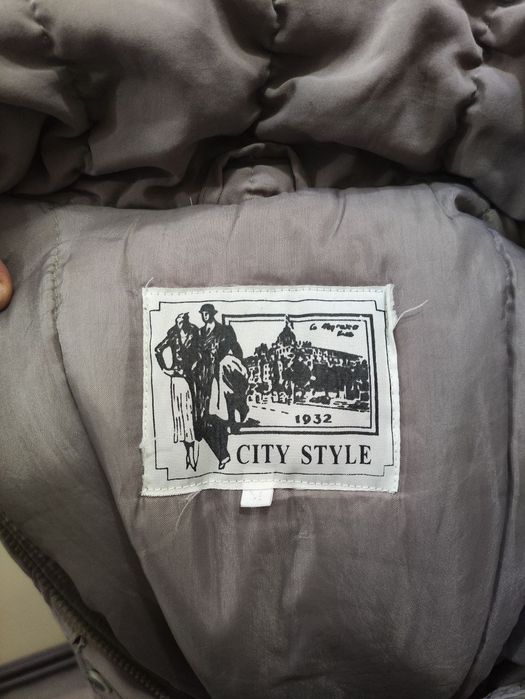 Зимнее укороченное пальто