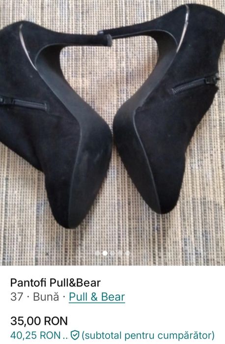 Pantofi Pull&Beat marimea 37