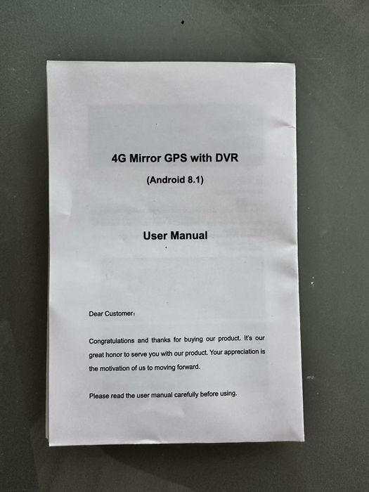 Нов Android Mirror GPS with DVR видеорегистратор