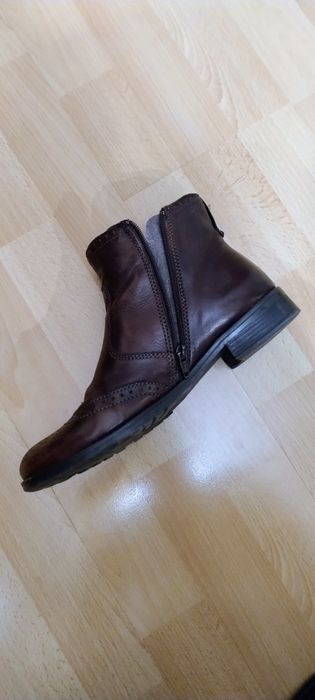 Botine piele maro Benvenutti mărimea 38