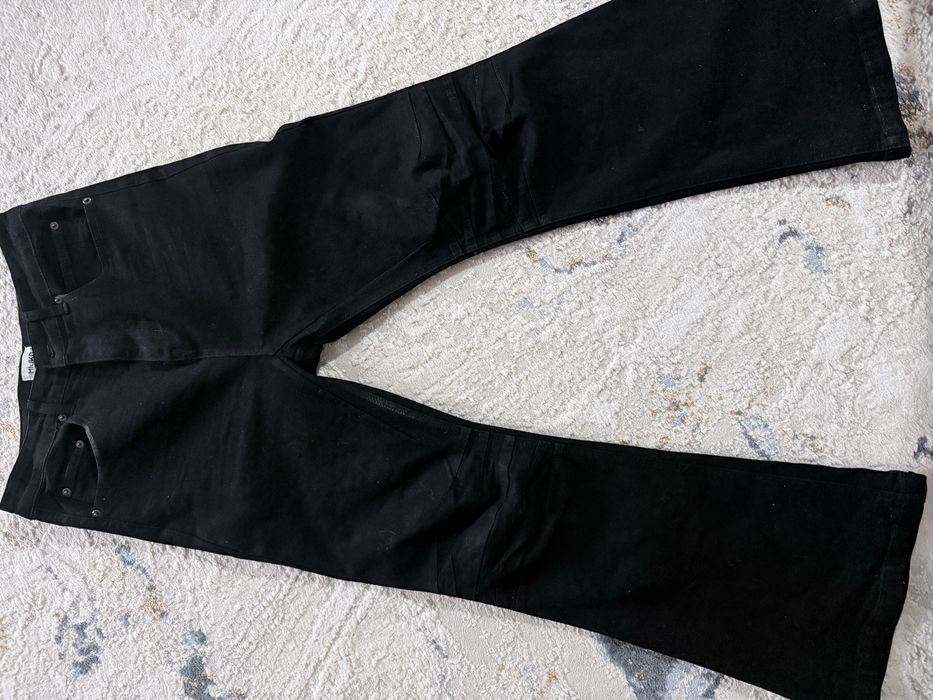 Клеш джинсы черные