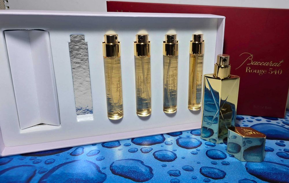 Parfum M.F. Kurkdjian - Baccarat Rouge, Travel set, Kilian Incense Oud