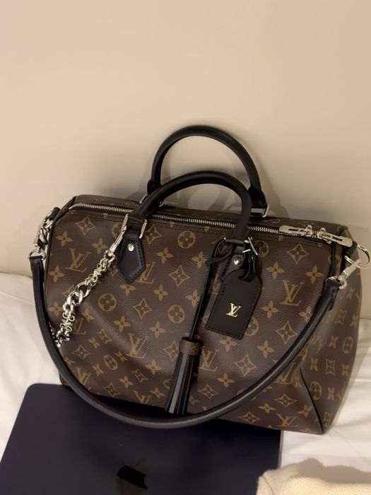 Louis Vuitton Speedy Soft 30 Dark Bag