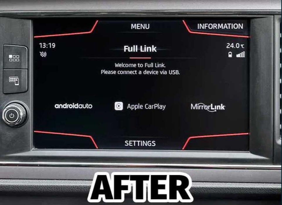 SEAT FullLink Apple CarPlay Android Auto SEAT Leon Ateca Arona Tarraco