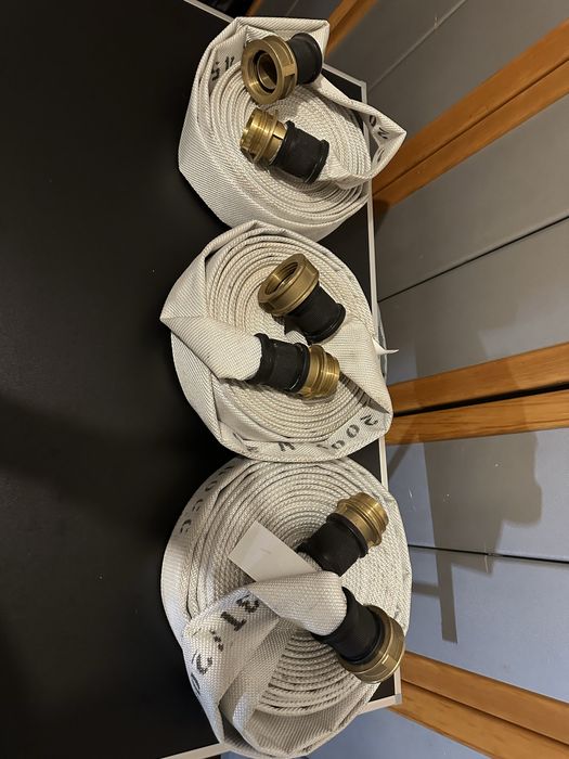 Furtun plat DN45 20m cu racorduri – pompă apă / irigații / PSI