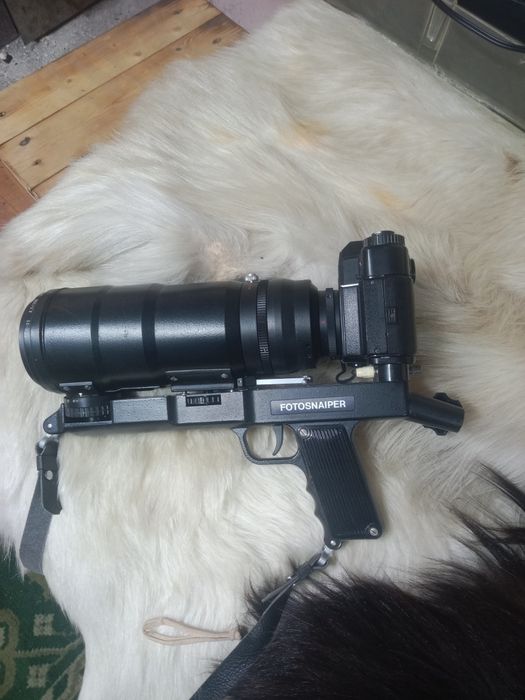 Ретро фотоаппарат снайпер