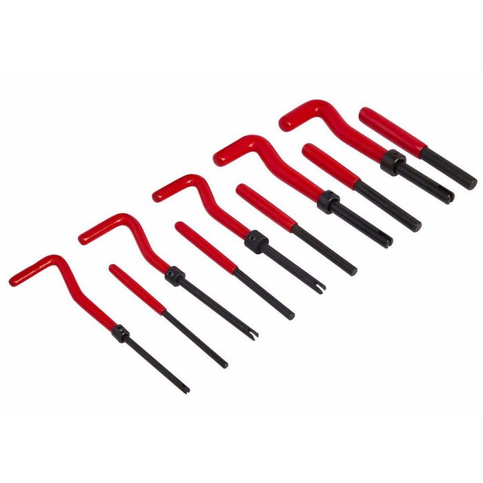 Set pentru reparat filete, M5-M12, 131 bucati, Kraft