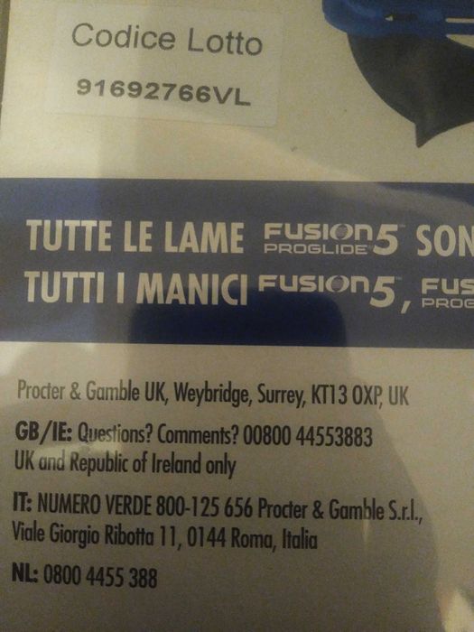 Gillette Fusion 5 Proglide (3 seturi a cate 3 lame per set)
