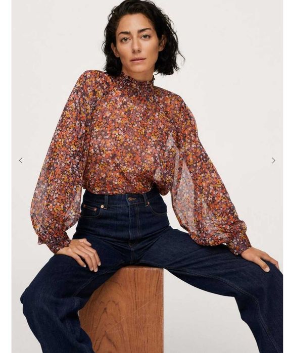Bluza imprimeu floral Mango